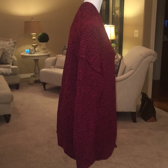 Free People High Hopes Cardigan in Plum Blossom - Picture 8 of 15